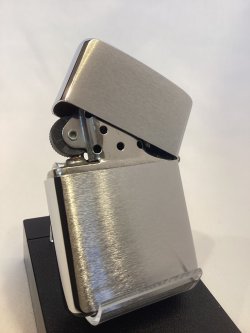 画像3: No.200 ヴィンテージZIPPO 1981年製 BRUSHED CHROME ブッシュクローム HARD STRONG No.1 Ｚ USA  z-6818