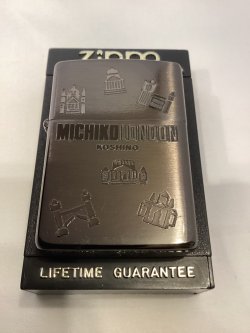 画像5: No.200 ファッションブランドシリーズZIPPO BLACK SATIN ブラックサテン MICHIKO LONDON ミチコロンドン z-6822
