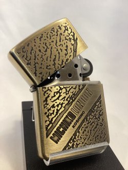 画像2: No.200 ファッションブランドシリーズZIPPO ANTIQUE BRASS アンティークブラス(真鍮古美) MICHIKO LONDON ミチコロンドン z-6824