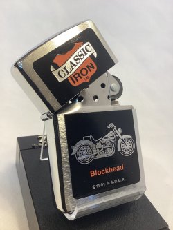 画像2: No.200 HEAVY DIVIDSON ZIPPO ハーレー・ダビッドソン PANHEAD HARDTAIL CLASSIC IRON パンヘッド ハードテール クラシック アイアン z-6828