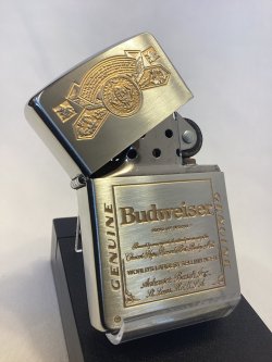画像2: No.200 バドワイザーシリーズZIPPO GOLD&SILVER BUDWEISER ゴールド&シルバー バドワイザー z-6834