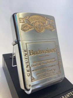 画像1: No.200 バドワイザーシリーズZIPPO GOLD&SILVER BUDWEISER ゴールド&シルバー バドワイザー z-6834