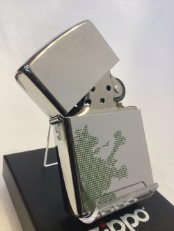 画像2: No.250 トライアルZIPPO HIGH POLISH CHROME ハイポリッシュクローム R.NEWBOLD アール・ニューボルド RAMPANT LION ランパント・ライオン z-6841