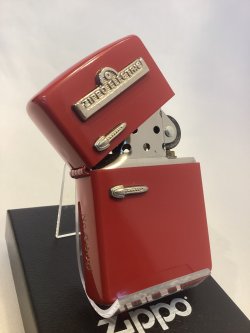 画像2: No.200 トライアルZIPPO RED LACQUER レッドラッカー シリアルNo.0000 RETRO REFRIGERATOR レトロ 冷蔵庫 z-6844