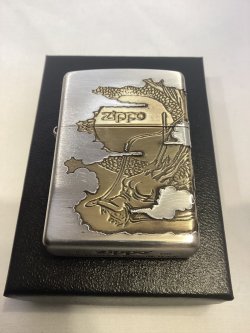 画像5: No.200 推奨品ZIPPO ANTIQUE SILVER アンティークシルバー DRAGON ドラゴン(龍) z-6848