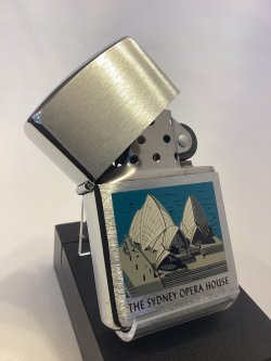 画像2: No.200 ヴィンテージZIPPO 1994年製 BRUSHED CHROME ブラッシュクローム THE SYDNEY OPERA HOUSE シドニーオペラハウス z-6857
