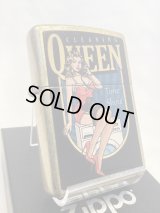 No.207G 推奨品ZIPPO GOLD DUST ゴールドダスト CLEANING QUEEN クリーニングクイーン z-6862