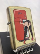 No.207G 推奨品ZIPPO GOLD DUST ゴールドダスト FRIDGE PINUP ブリッジ ピンナップ z-6863