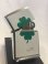 画像2: No.200 ヴィンテージZIPPO 1992年製 BRUSHED CHROME ブラッシュクローム FOUR-LEAF CLOVER 四葉のクローバー z-6877 (2)