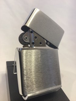 画像3: No.200 ヴィンテージZIPPO 1992年製 BRUSHED CHROME ブラッシュクローム FOUR-LEAF CLOVER 四葉のクローバー z-6877