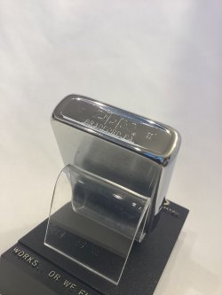 画像4: No.200 ヴィンテージZIPPO 1986年製 BRUSHED CHROME ブラッシュクローム ZIPPO社三代目社長 メッセージ z-6878