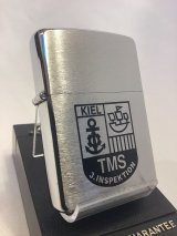 No.200 ヴィンテージZIPPO 1994年製 BRUSHED CHROME ブラッシュクローム KIEL TMS 3.INSPEKTION キール TMS 3.インスペクション z-6883