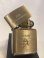 画像2: No.204 記念・限定品ZIPPO BRUSHED SOLID BRASS ブラッシュソリッドブラス TRAMP トランプ 25周年記念 z-6881 (2)