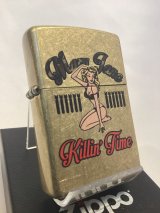 No.207G 推奨品ZIPPO GOLD DUST ゴールドダスト KILLN TIME キリンタイム z-6890