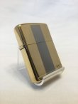 画像1: No.250Ｇ ヴィンテージ zippo 1995年製 ゴールド&シルバー z-680