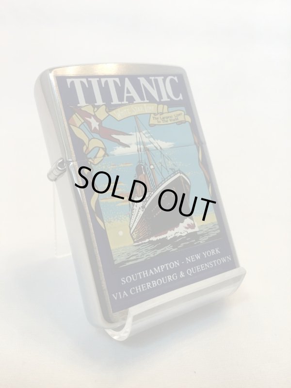 画像1: No.200 ＴＩＴＡＮＩＣ　タイタニックzippo ブラッシュクローム z-1091