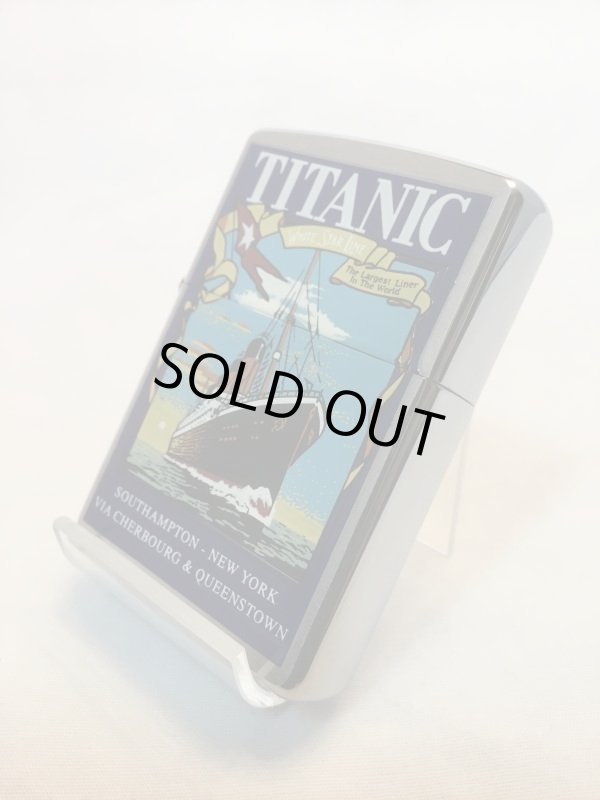 画像2: No.200 ＴＩＴＡＮＩＣ　タイタニックzippo ブラッシュクローム z-1091