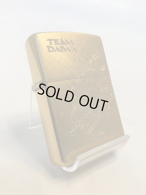 画像1: No.200 TEAM DAIWA ZIPPO チーム・ダイワ ゴールドブラックバス z-1200