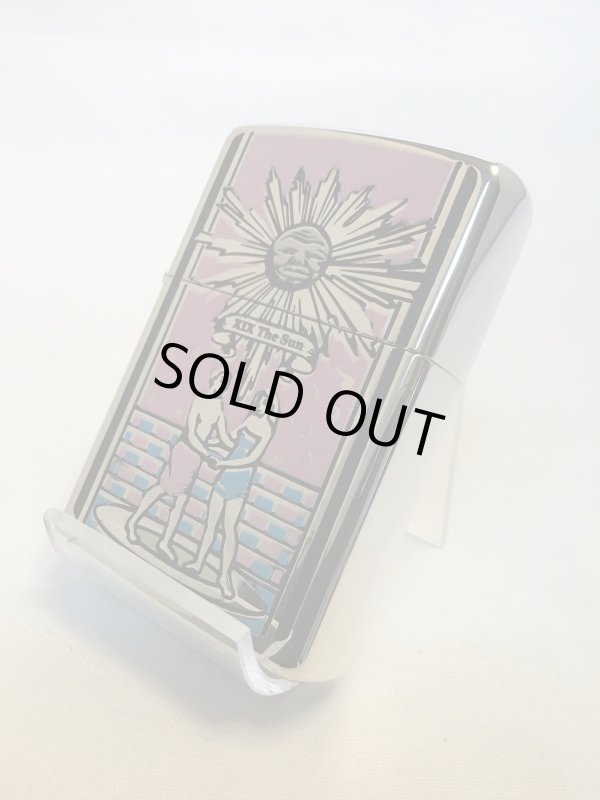 画像2: No.200 タロット蓄光ZIPPO XlX THE SUN (太陽) z-1246