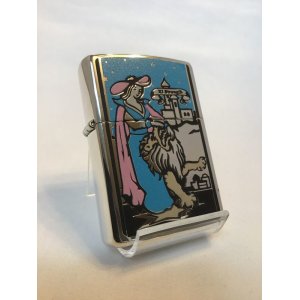 画像: No.200 タロット蓄光ZIPPO Xl STARGATE(力) z-1245