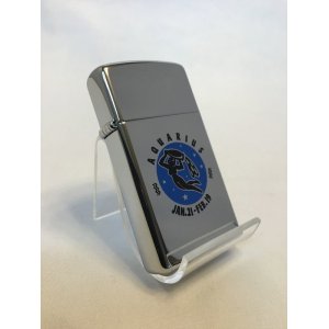 画像: No.1610 スリムタイプ ZODIAC ZIPPO 星座シリーズ みずがめ座 z-1280