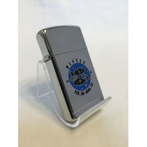 画像: No.1610 スリムタイプ ZODIAC ZIPPO 星座シリーズ うお座 z-1281