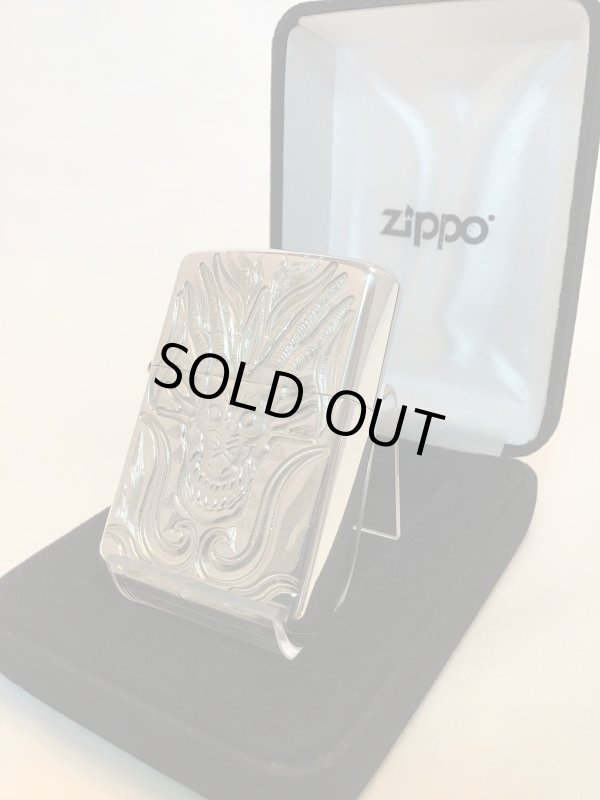 画像2: No.２６　ZIPPO　スターリングシルバー　アーマータイプ　ドラゴン　[Z-495]