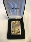 画像5: No.１５　スターリングシルバーZIPPO　特殊手彫り彫刻タイガー　[Z-476]