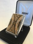 画像2: No.１５　スターリングシルバーZIPPO　特殊手彫り彫刻C　[Z-745]