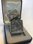 画像3: No.１５　スターリングシルバーZIPPO　特殊手彫り彫刻サーモン　[Z-477]