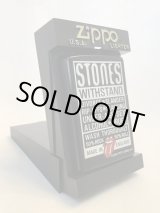 画像: No.218 ROLLING STONES ZIPPO ローリングストーンズ ウィズスタンド z-1681