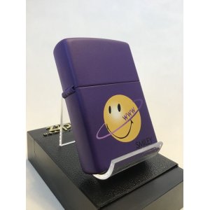 画像: No.217 SMILEY ZIPPO バイオレットスマイリー z-1756