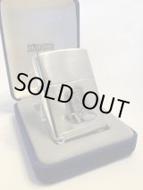 画像: No.１５　スターリングシルバーZIPPO　ウエスタンブース　メタル付　[Z-479]