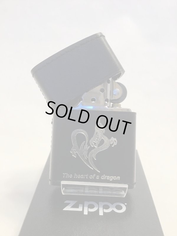 画像3: No.200 レザーシリーズZIPPO ブラック ドラゴン z-2011