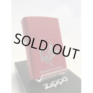 画像: No.200 レザーシリーズZIPPO レッド ドラゴン z-2010