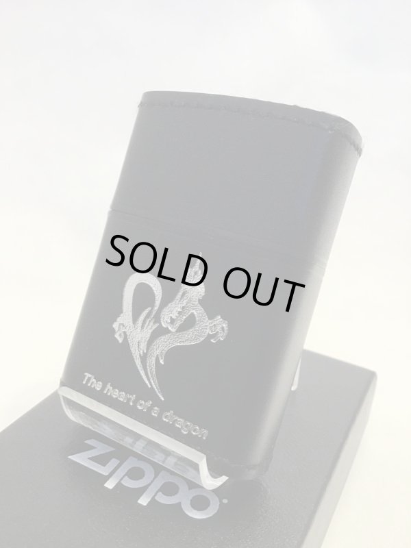 画像2: No.200 レザーシリーズZIPPO ブラック ドラゴン z-2011