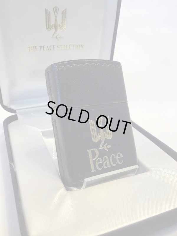 画像1: No.200 PEACE ZIPPO レザータイプ ピース z-2063