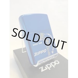 画像: No.200 WINDY ZIPPO ブルーウィンディ シリアルNo.付き z-2097