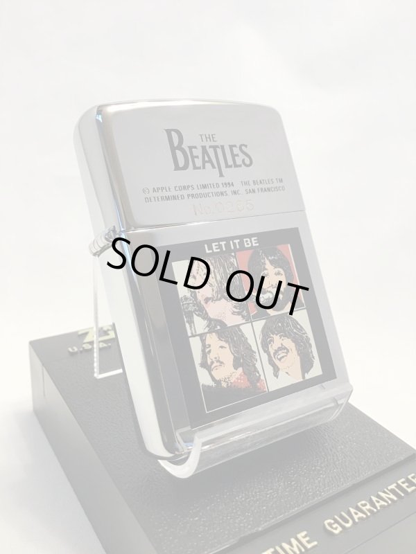 画像1: No.250 THE BEATLES ZIPPO ザ・ビートルズ レット・イット・ビー アルバムジャケット シリアルNo.入り z-2025