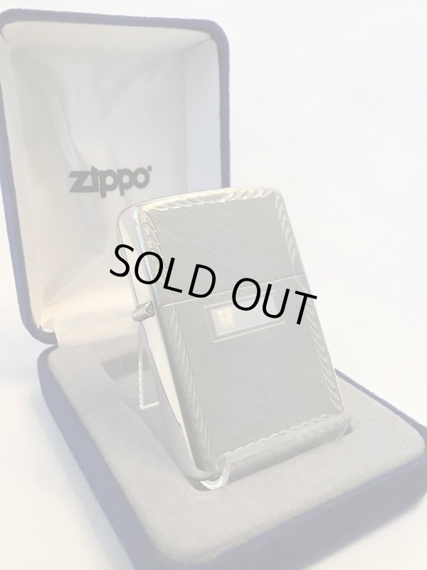 画像1: No.１４　スターリングシルバーZIPPO　DECORATIVE　デェカラティブ [Z-454]