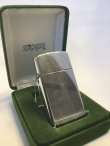 画像1: No.１５００　スターリングシルバー オールドロゴ　スリム　ZIPPO　[Z-453]