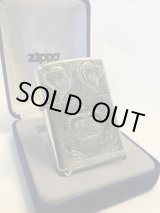 画像: No.２６CR-A スターリングシルバーZIPPO アーマータイプ　クラウン＆クロス　　[Z-160]