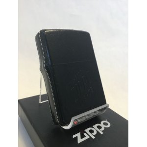 画像: No.200 レザーシリーズZIPPO ブラック ZIPPOロゴ z-2089