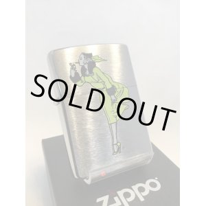 画像: No.200 ブラッシュクローム WINDY ZIPPO ウィンディ イエロー z-2192