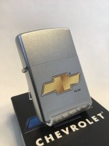 画像: No.205 サテンクローム CHEVY ZIPPO シボレーゴールド z-2198