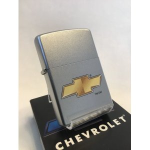 画像: No.205 サテンクローム CHEVY ZIPPO シボレーゴールド z-2198