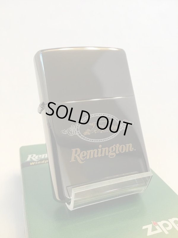 画像1: No.150 REMINGTON ZIPPO レミントン ブラックアイス z-2222