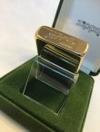 画像4: No.1500GP-18K スターリングシルバー GOLD PLATED ZIPPO 18Kゴールド・プレイト z-2310