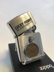 画像2: No.200 ヴィンテージZIPPO 1994年製 LICKY PENNY ラッキーペニーコイン付き z-2363