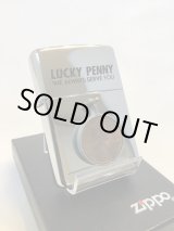 画像: No.250 ヴィンテージZIPPO 1994年製 LICKY PENNY ラッキーペニーコイン付き z-2362